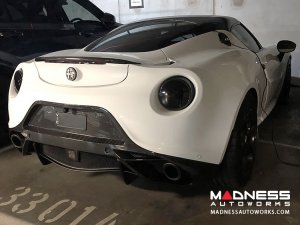 Alfa Romeo 4C Carbon Fiber Tail Light Trim Set 